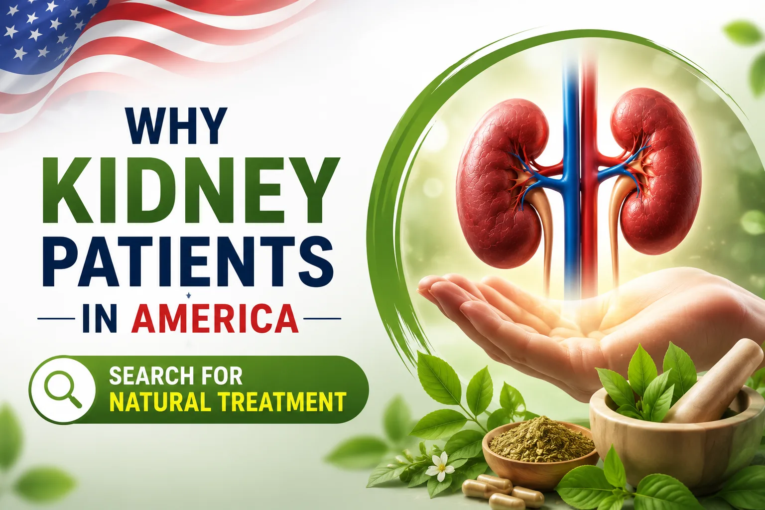 Why Kidney Patients in America Search for Natural Treatment Why Kidney Patients in America Search for Natural Treatment